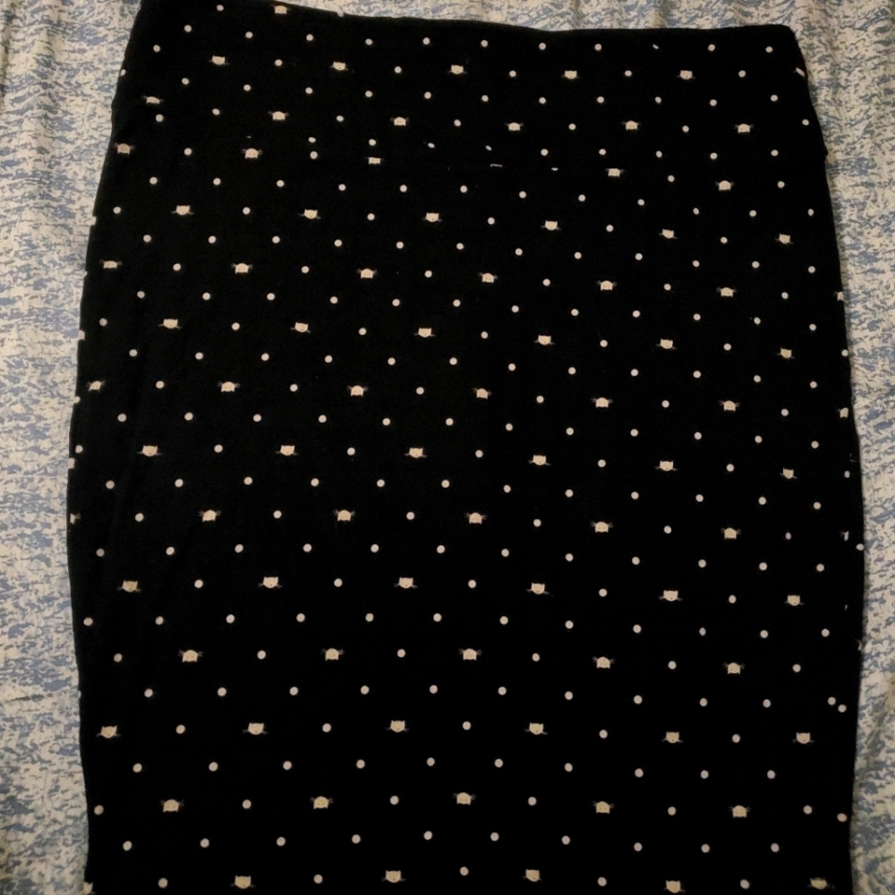 Cat pencil skirt (glow in the dark cats)